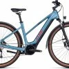 Cube Nuride Hybrid Performance 500 Allroad Lady Metalblue´n´red -Vélo Boutique de vente CUBE Nuride Hybrid Performance 500 Allroad Lady metalblue n red 632661 Z 1