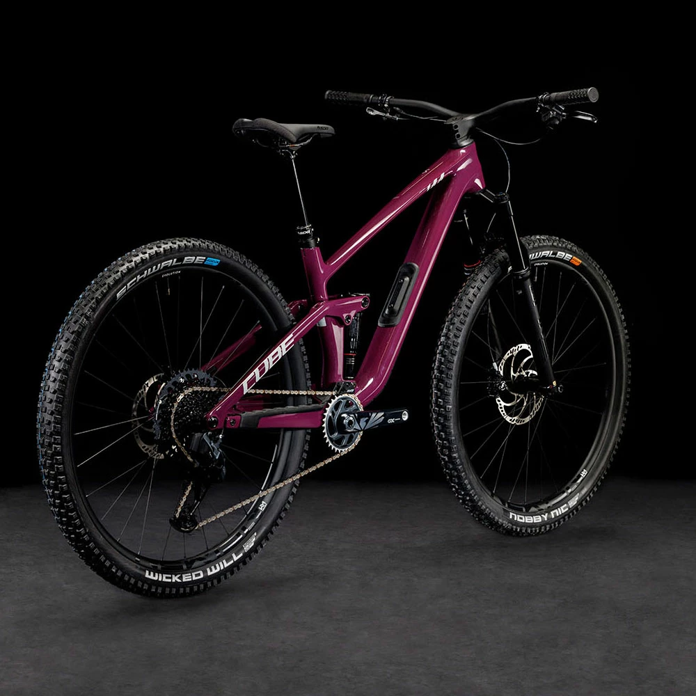 Cube Stereo ONE44 C:68X SLX Wine'n'grey 5 Cube Stereo ONE44 C:68X SLX Wine'n'grey – Image 3