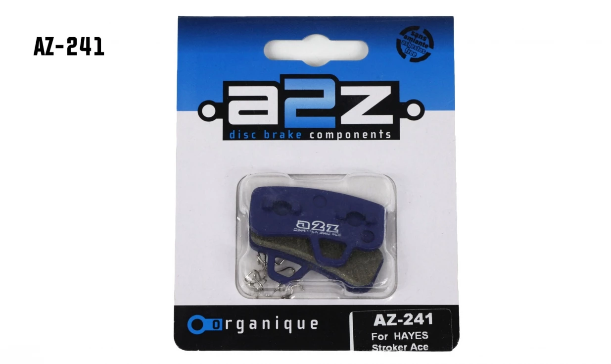 Plaquettes A2Z AZ-241 - Pour Hayes Stroker Ace 4 Plaquettes A2Z AZ-241 - Pour Hayes Stroker Ace – Image 2