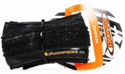 Pneu Maxxis Aspen - Dual 62a/60a -Vélo Boutique de vente Pneu Maxxis Aspen 70a pack 1235x735