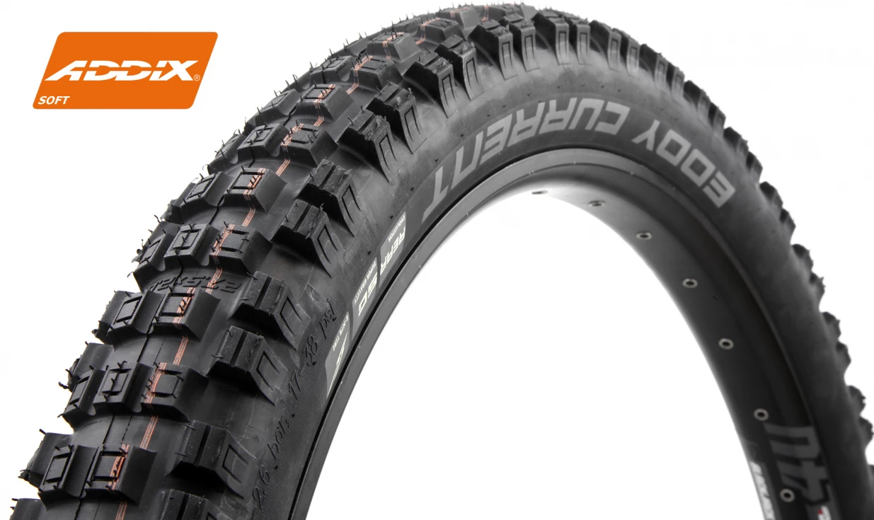 Pneu Schwalbe Eddy Current Rear Addix Soft - Super Gravity - Tubeless Easy 3 Pneu Schwalbe Eddy Current Rear Addix Soft - Super Gravity - Tubeless Easy