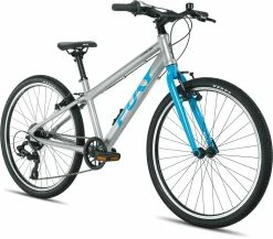 Puky Vélo Enfant LS-Pro 24-8 Alu Fidlock -Vélo Boutique de vente Puky LS Pro 24 8 Kinderrad mit 24 Zoll Radern in Silber Blau Herstellerartikelnummer 4882 2