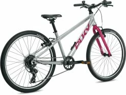 Puky Vélo Enfant LS-Pro 24-8 Alu Fidlock -Vélo Boutique de vente Puky LS Pro 24 8 Kinderrad mit 24 Zoll Radern in SilberBerry Herstellerartikelnummer 4882 3