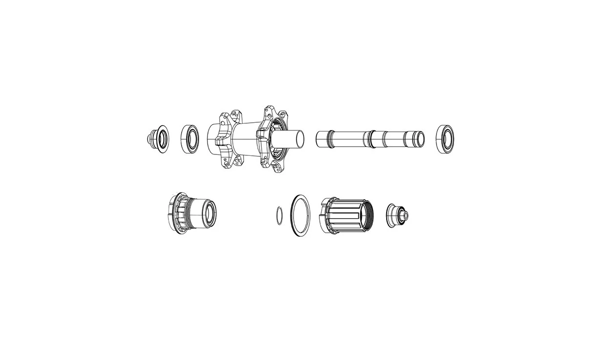 Corps De Roue Libre SRAM XDR 12v Pour Moyeu ZR1 DB/RB - Zipp 6 Corps De Roue Libre SRAM XDR 12v Pour Moyeu ZR1 DB/RB - Zipp – Image 4