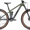 Cube Stereo 140 HPC Rookie Grey´n´olive -Vélo Boutique de vente Stereo 140 HPC Rookie grey n olive