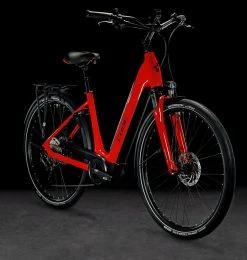 Cube Supreme Sport Hybrid Pro 500 Easy Entry Red'n'black -Vélo Boutique de vente cube 20119236 632371 Supreme Sport Hybrid Pro 500 Easy Entry red n black 2