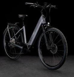 Cube Touring Hybrid EXC 500 Easy Entry Grey'n'metal -Vélo Boutique de vente cube 631151 20119017 Touring Hybrid EXC 500 Easy Entry grey n metal 2