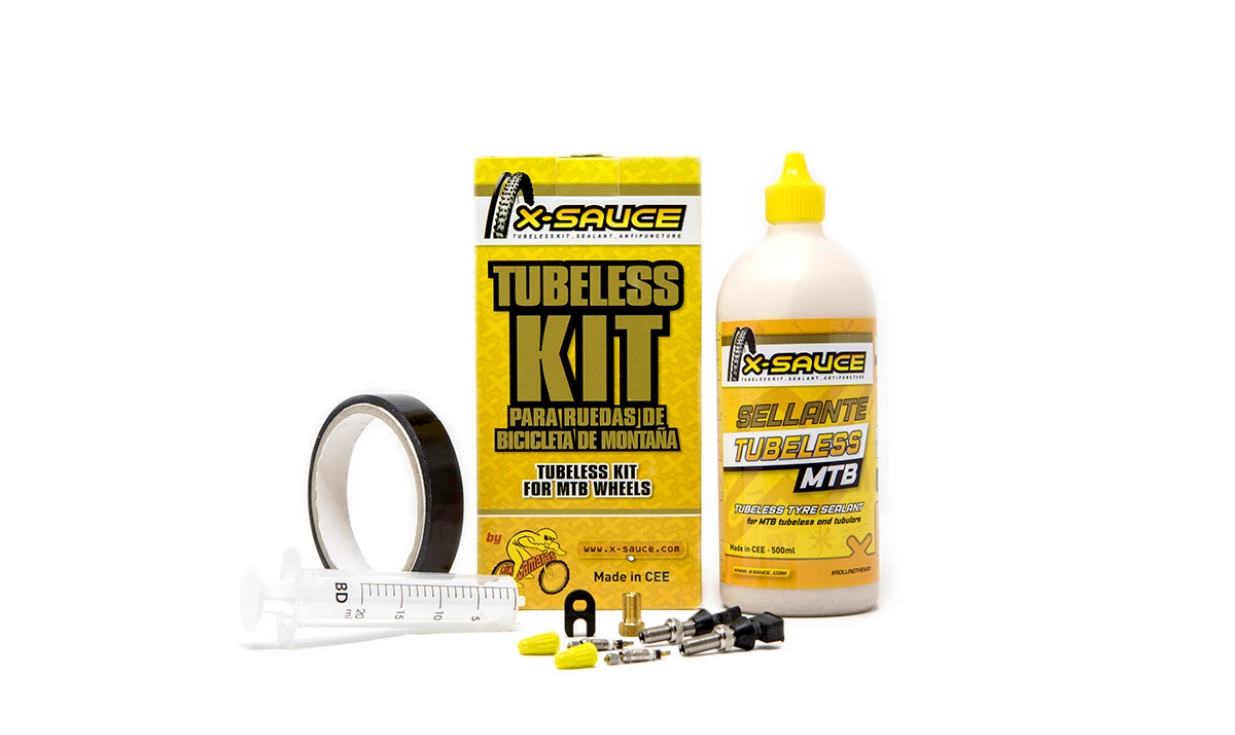 Kit De Conversion Tubeless X-Sauce VTT 3 Kit De Conversion Tubeless X-Sauce VTT