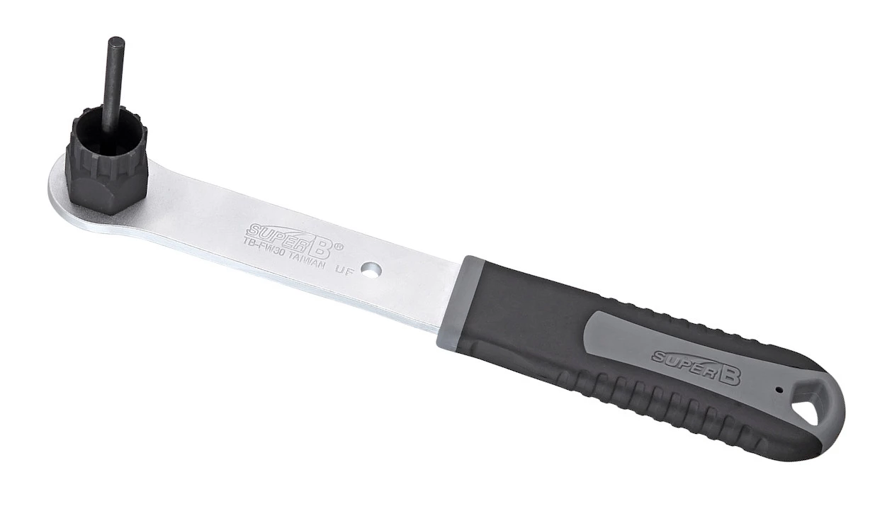 Démonte Cassette Shimano HG Avec Manche Et Guide Super B - TB-FW30 3 Démonte Cassette Shimano HG Avec Manche Et Guide Super B - TB-FW30